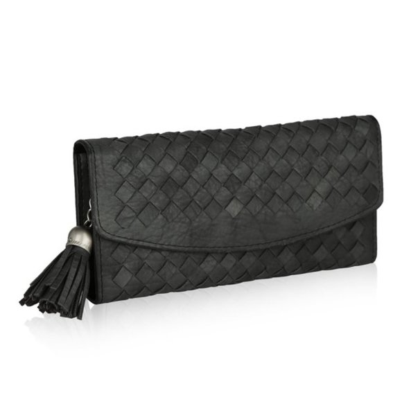Fashion Wallet Boutique Handbags - Imitation MKF Collection Connie Woven Wallet